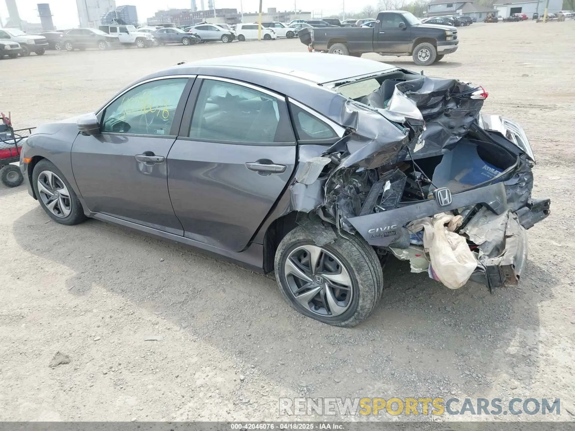 3 Photograph of a damaged car 2HGFC2F62KH552690 HONDA CIVIC 2019