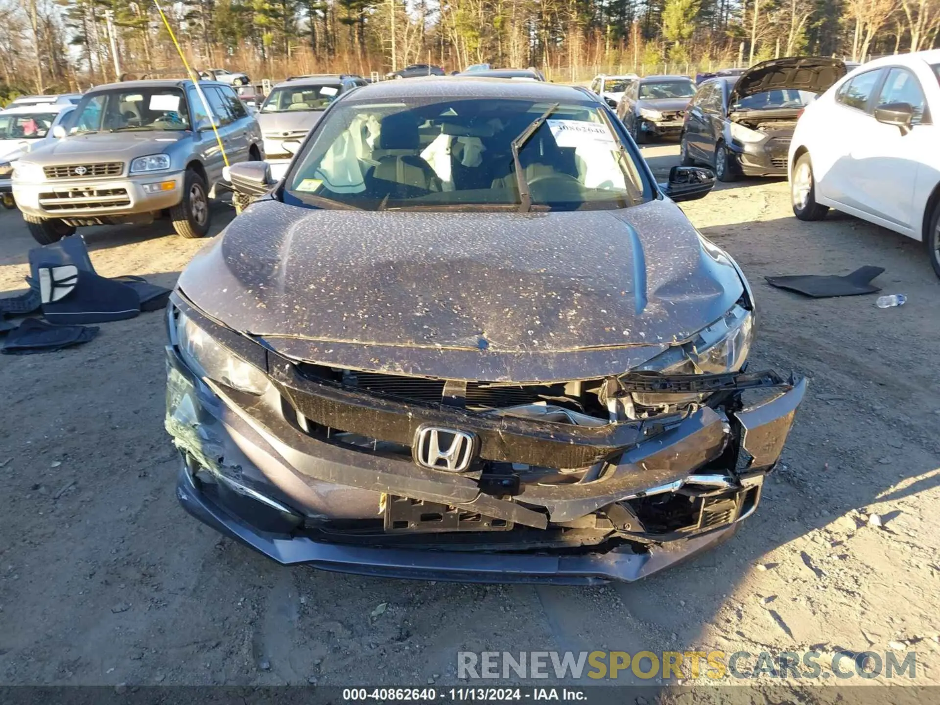 12 Photograph of a damaged car 2HGFC2F62KH558585 HONDA CIVIC 2019