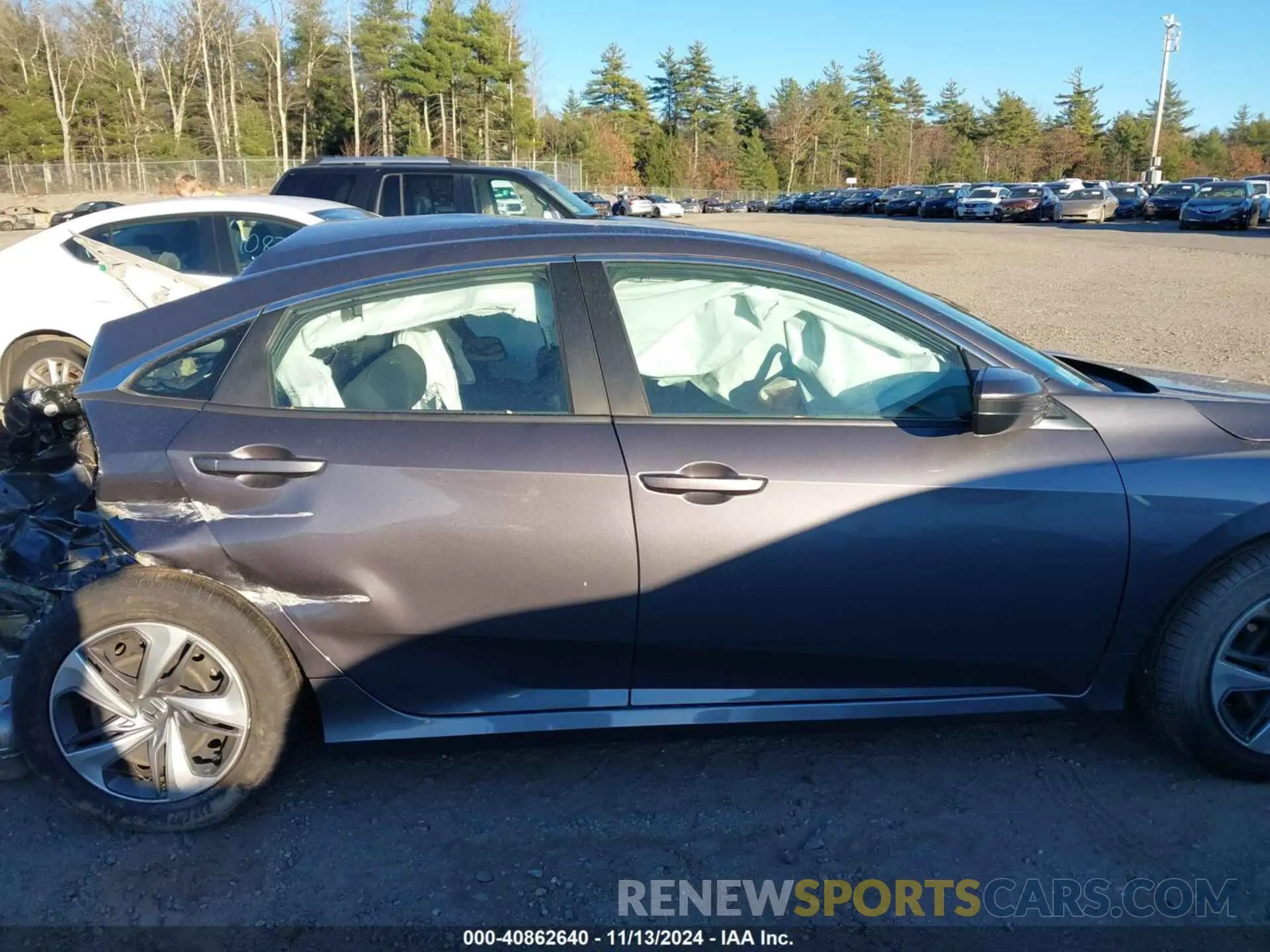13 Photograph of a damaged car 2HGFC2F62KH558585 HONDA CIVIC 2019