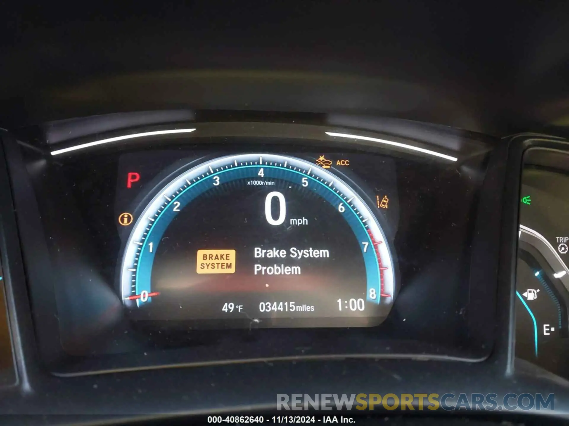 7 Photograph of a damaged car 2HGFC2F62KH558585 HONDA CIVIC 2019