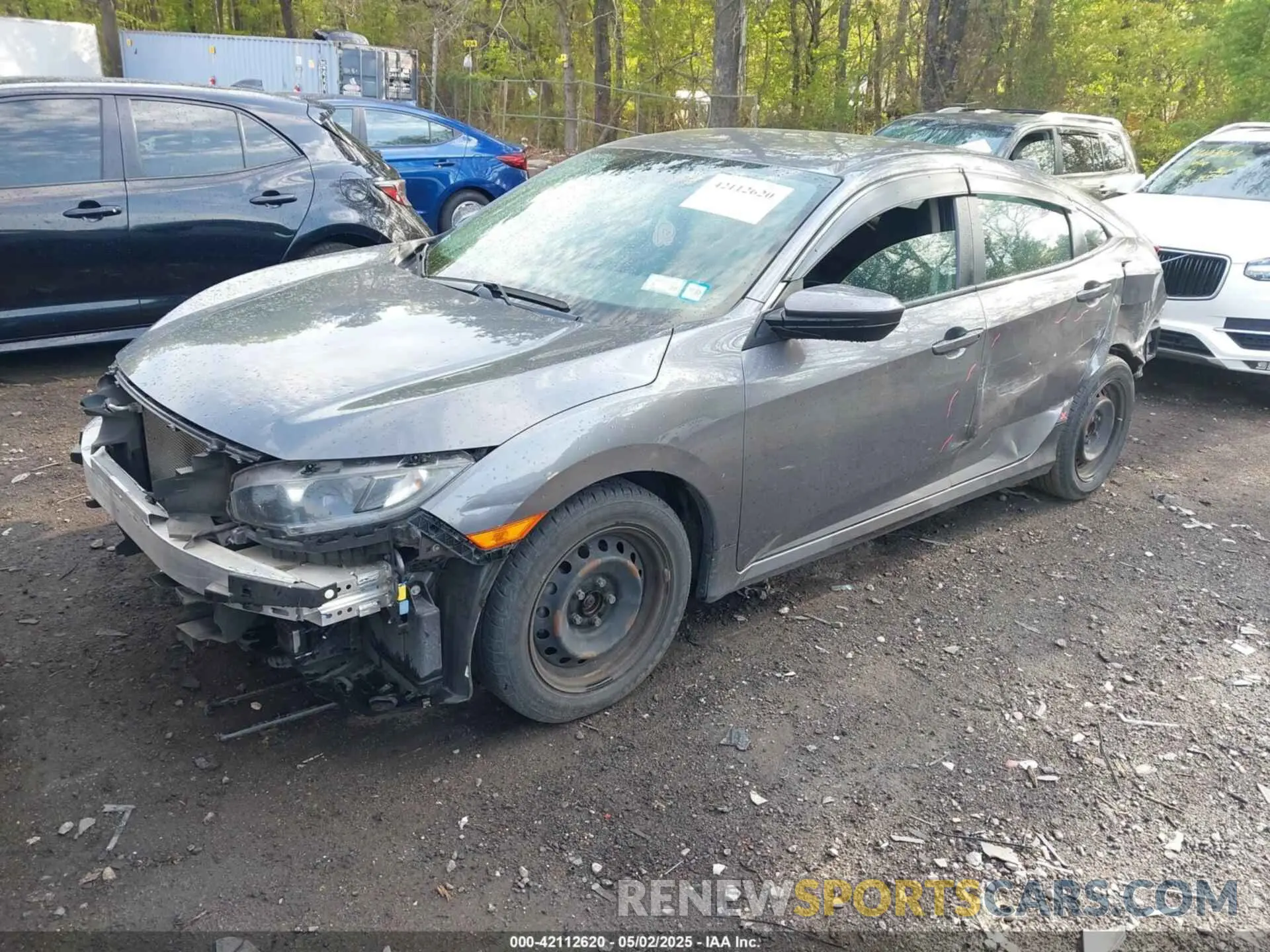 2 Photograph of a damaged car 2HGFC2F62KH558599 HONDA CIVIC 2019