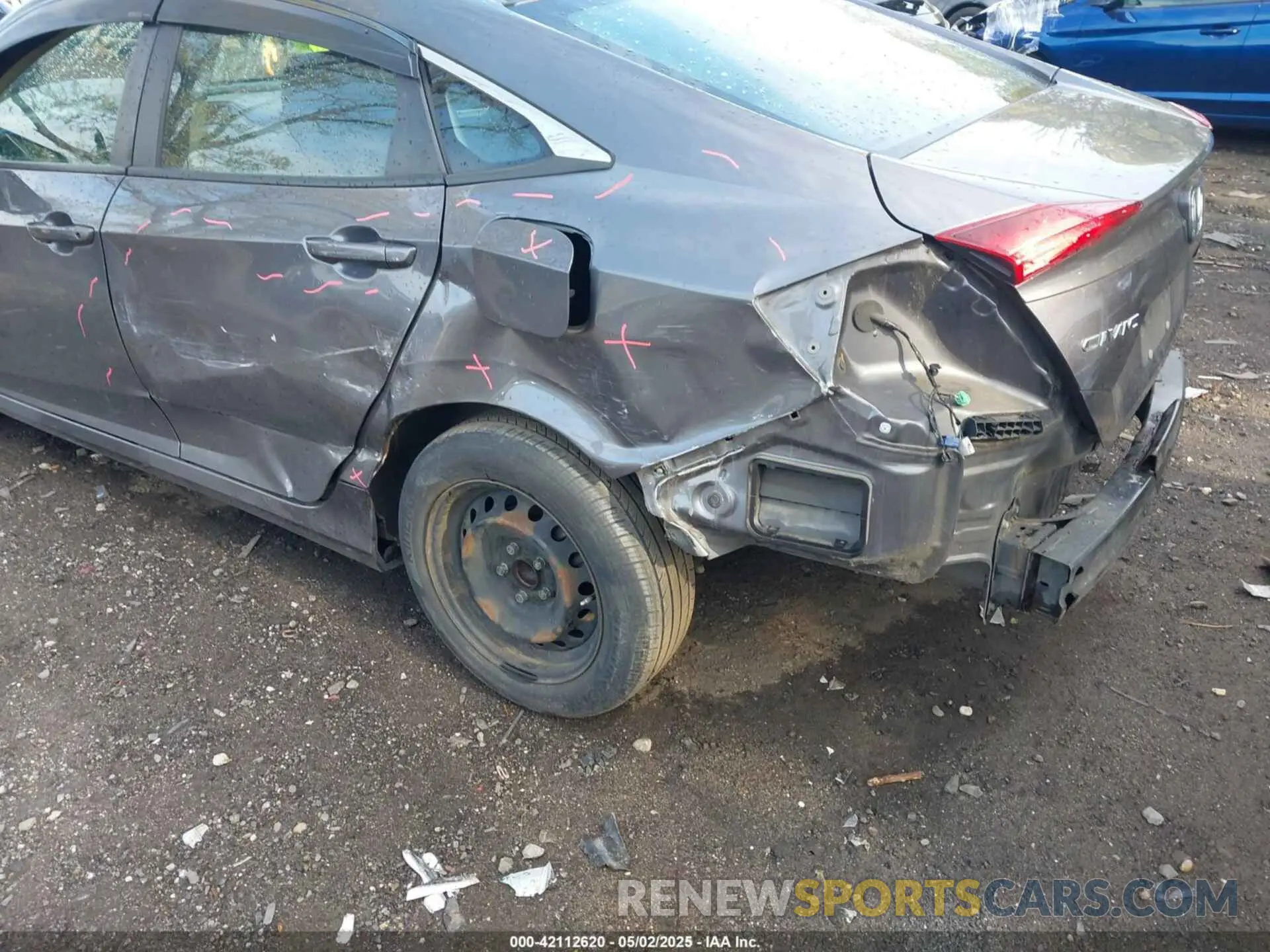 6 Photograph of a damaged car 2HGFC2F62KH558599 HONDA CIVIC 2019