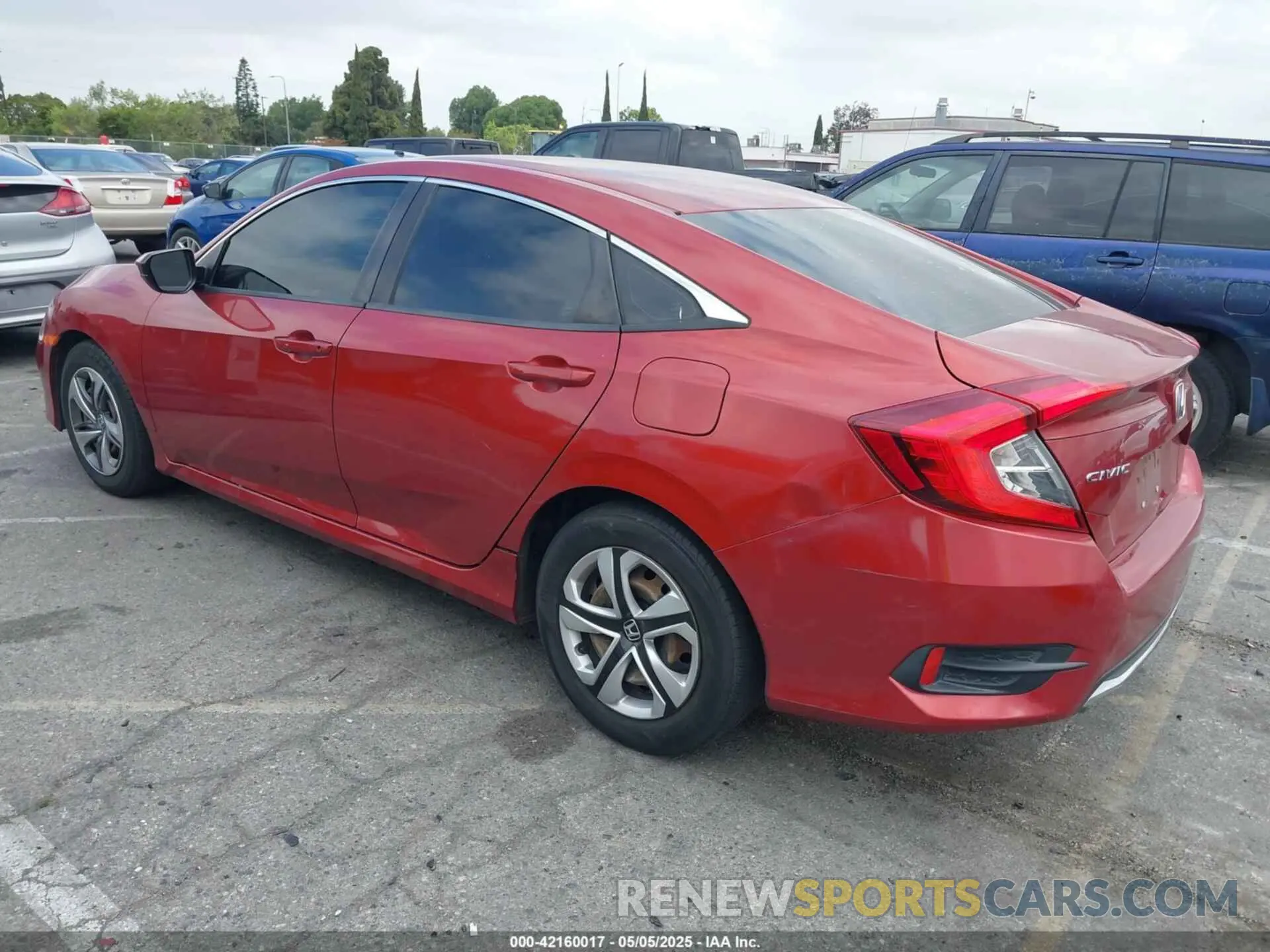 3 Photograph of a damaged car 2HGFC2F62KH559932 HONDA CIVIC 2019