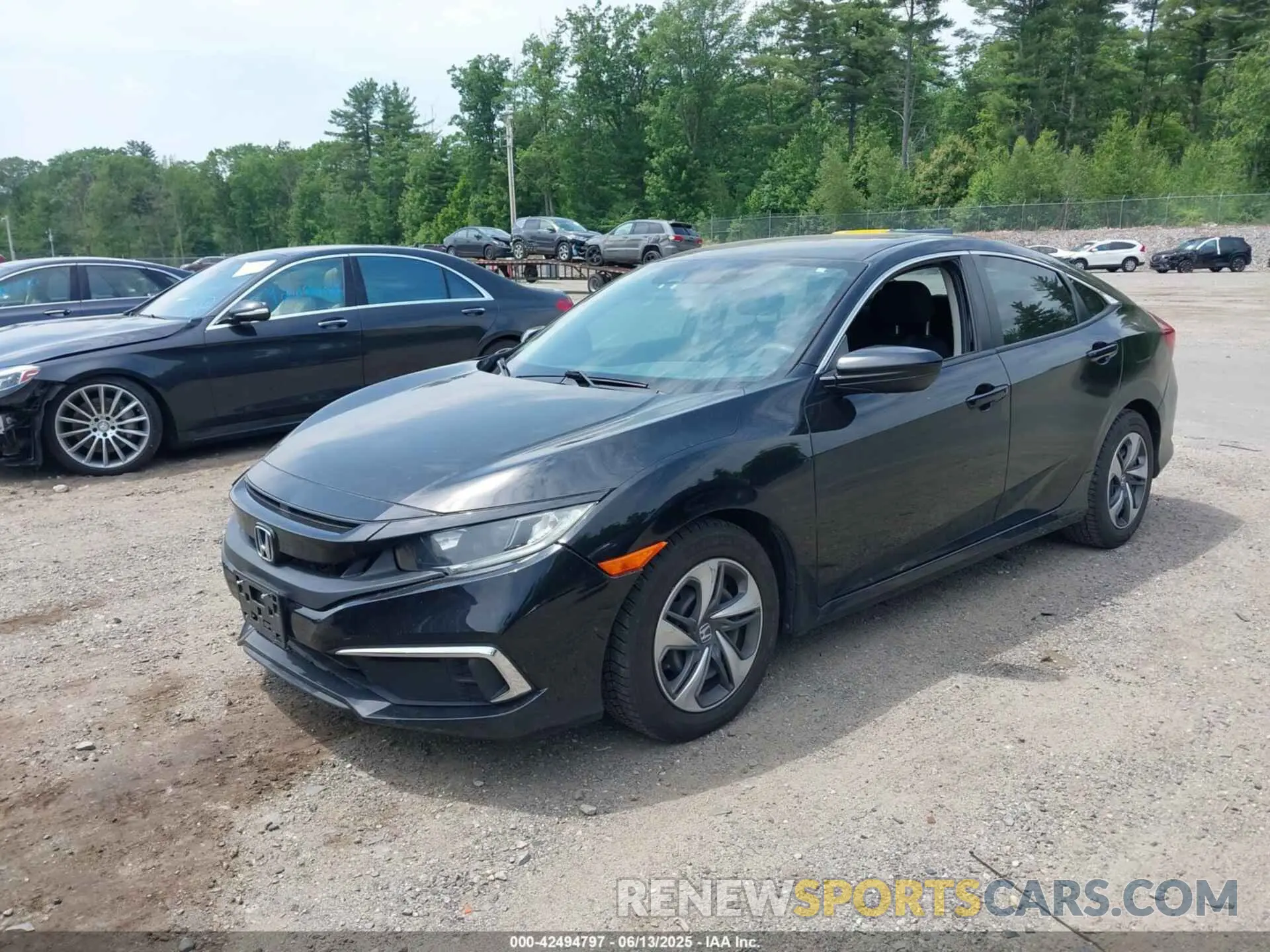 2 Photograph of a damaged car 2HGFC2F62KH560739 HONDA CIVIC 2019
