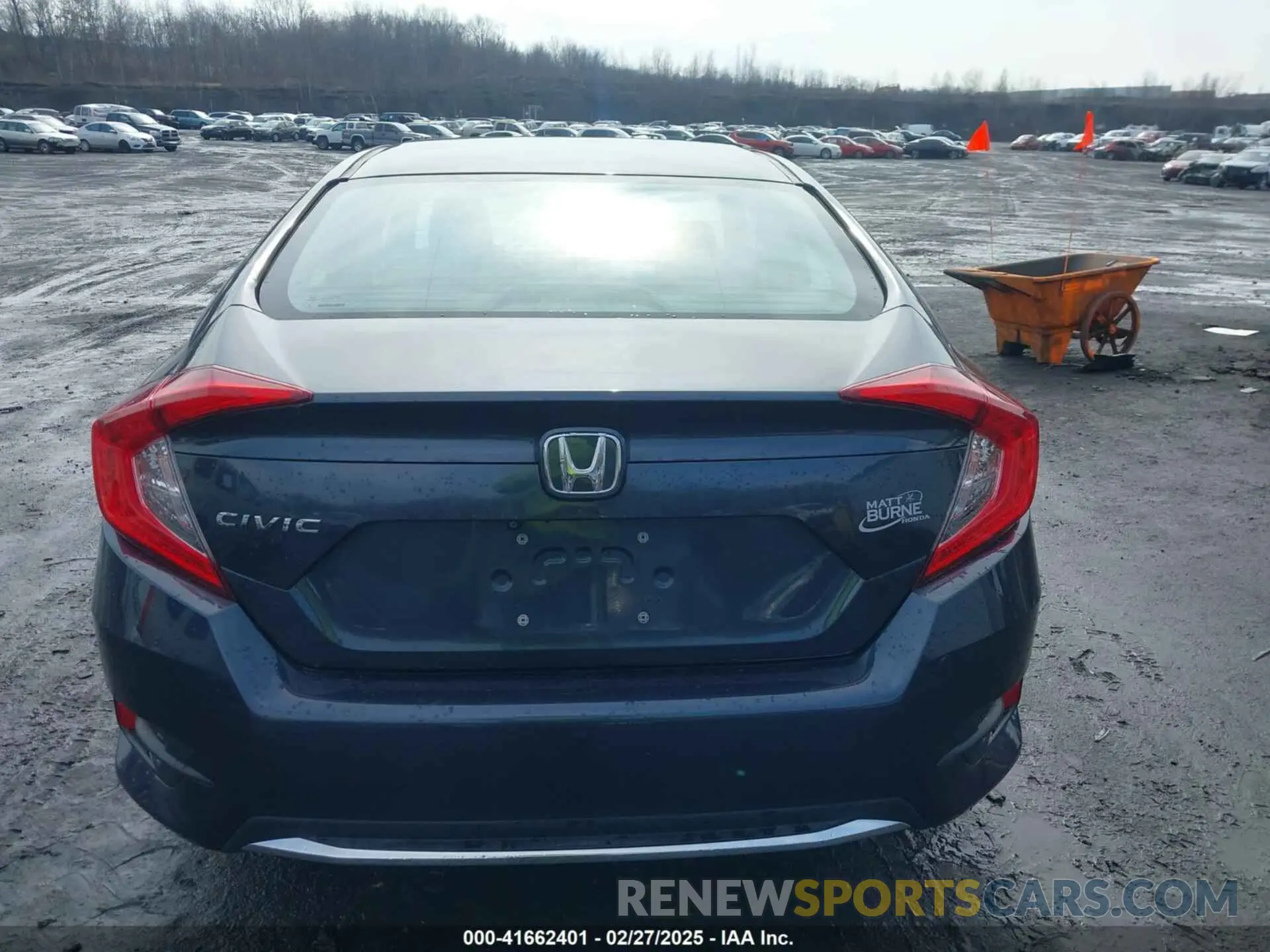16 Photograph of a damaged car 2HGFC2F62KH573586 HONDA CIVIC 2019