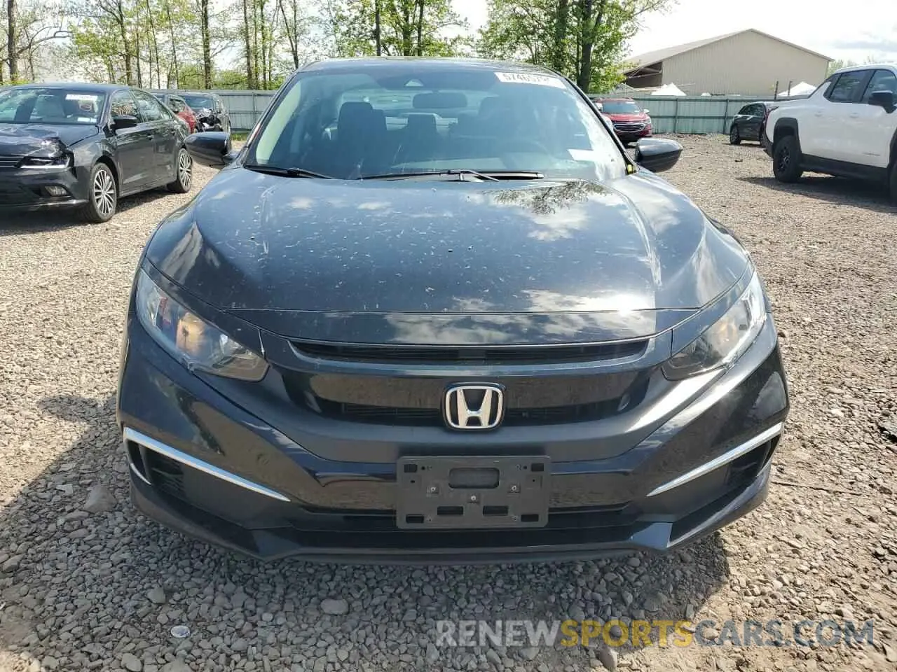 5 Photograph of a damaged car 2HGFC2F62KH579534 HONDA CIVIC 2019