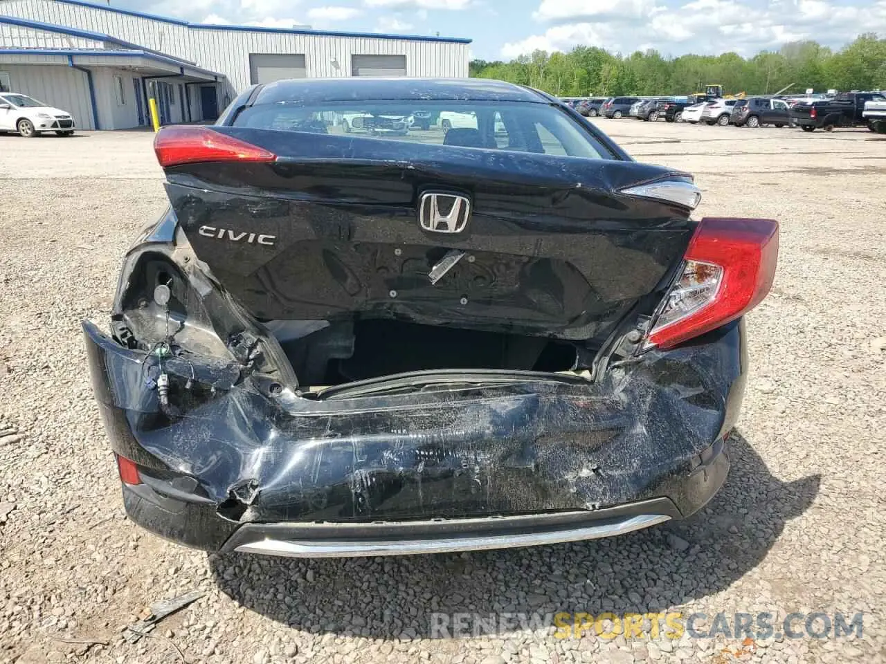 6 Photograph of a damaged car 2HGFC2F62KH579534 HONDA CIVIC 2019