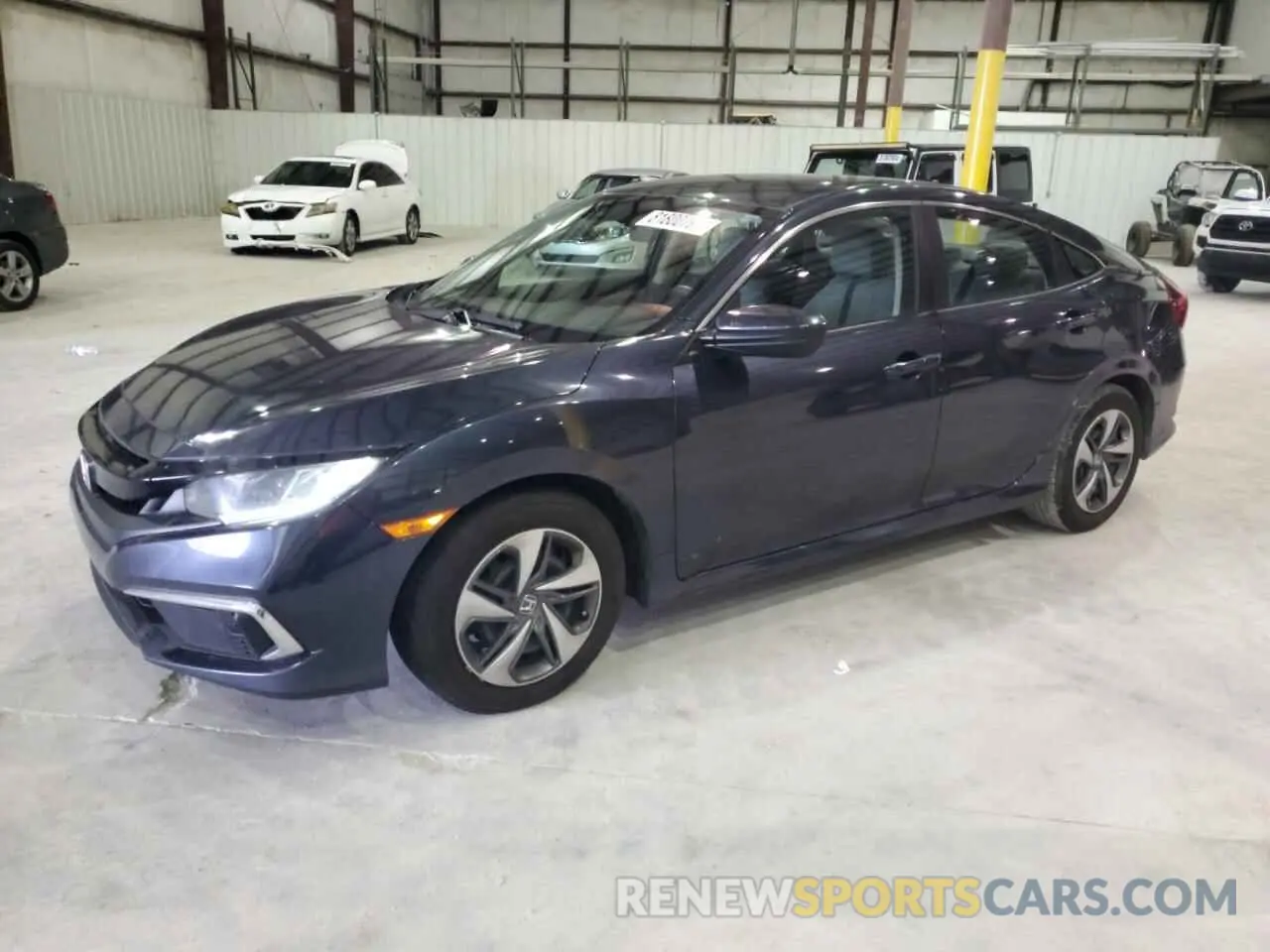 1 Photograph of a damaged car 2HGFC2F62KH583292 HONDA CIVIC 2019