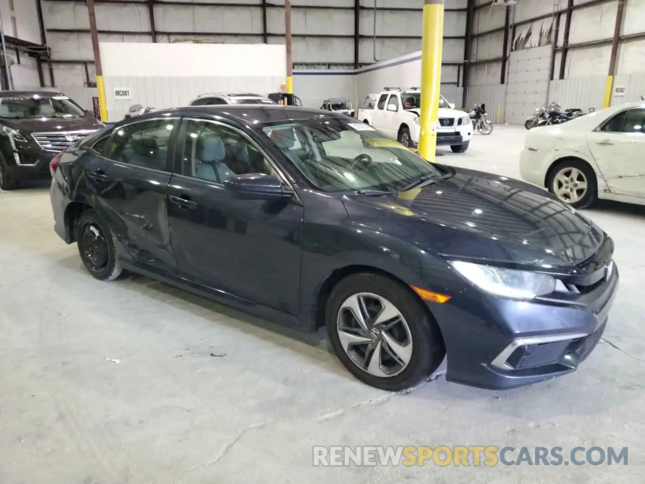 4 Photograph of a damaged car 2HGFC2F62KH583292 HONDA CIVIC 2019