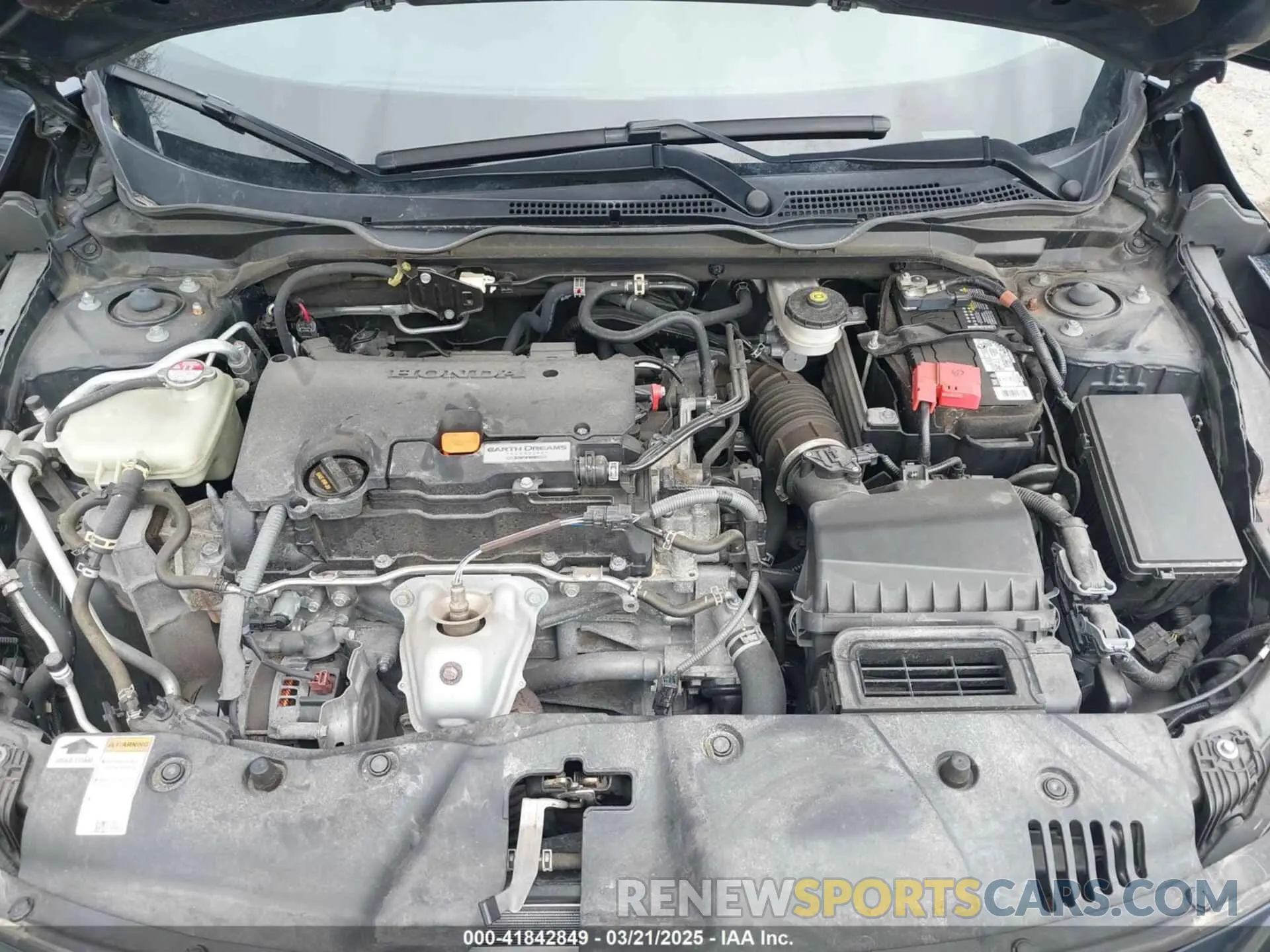 10 Photograph of a damaged car 2HGFC2F62KH584345 HONDA CIVIC 2019