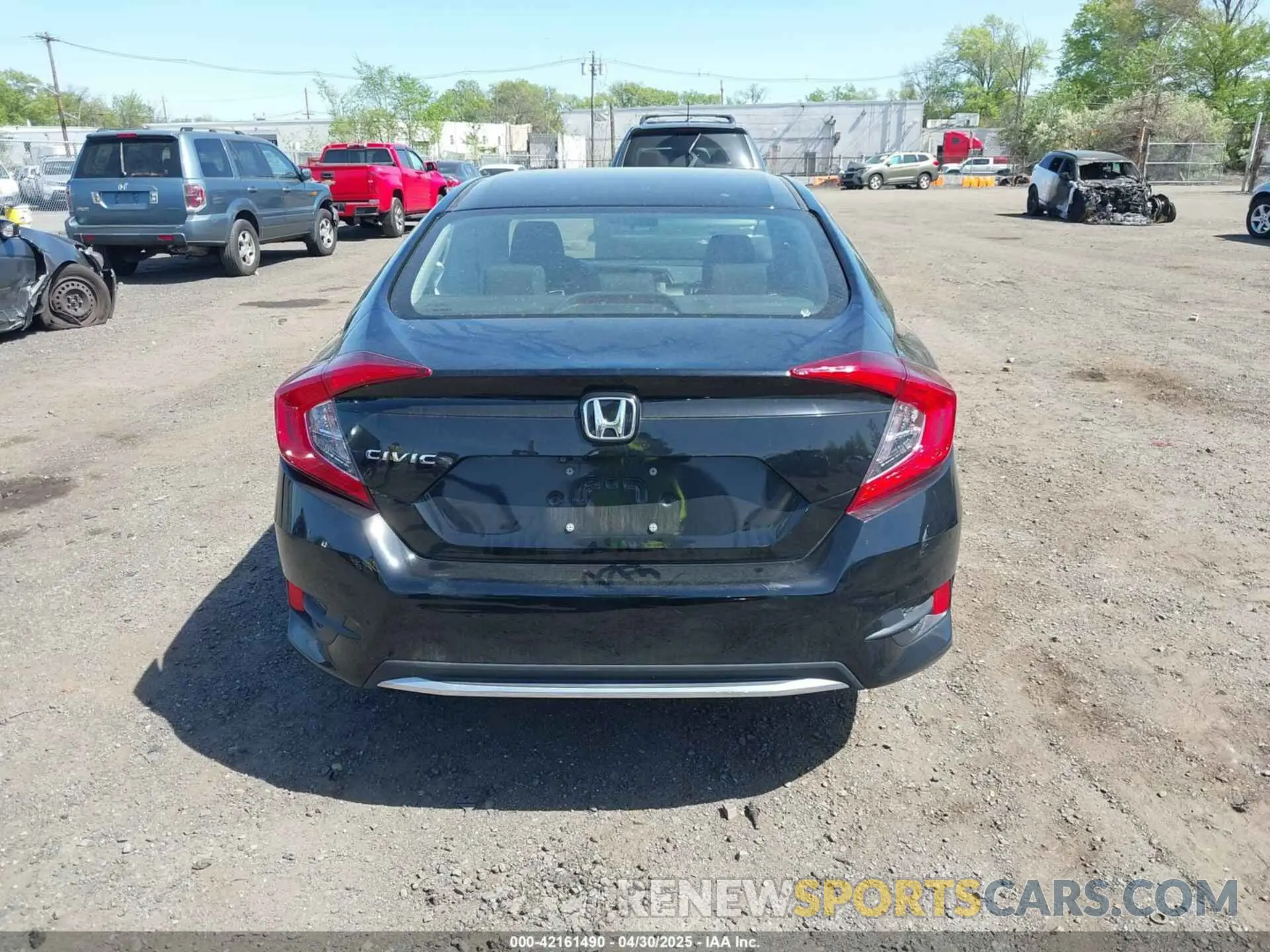 16 Photograph of a damaged car 2HGFC2F62KH589741 HONDA CIVIC 2019