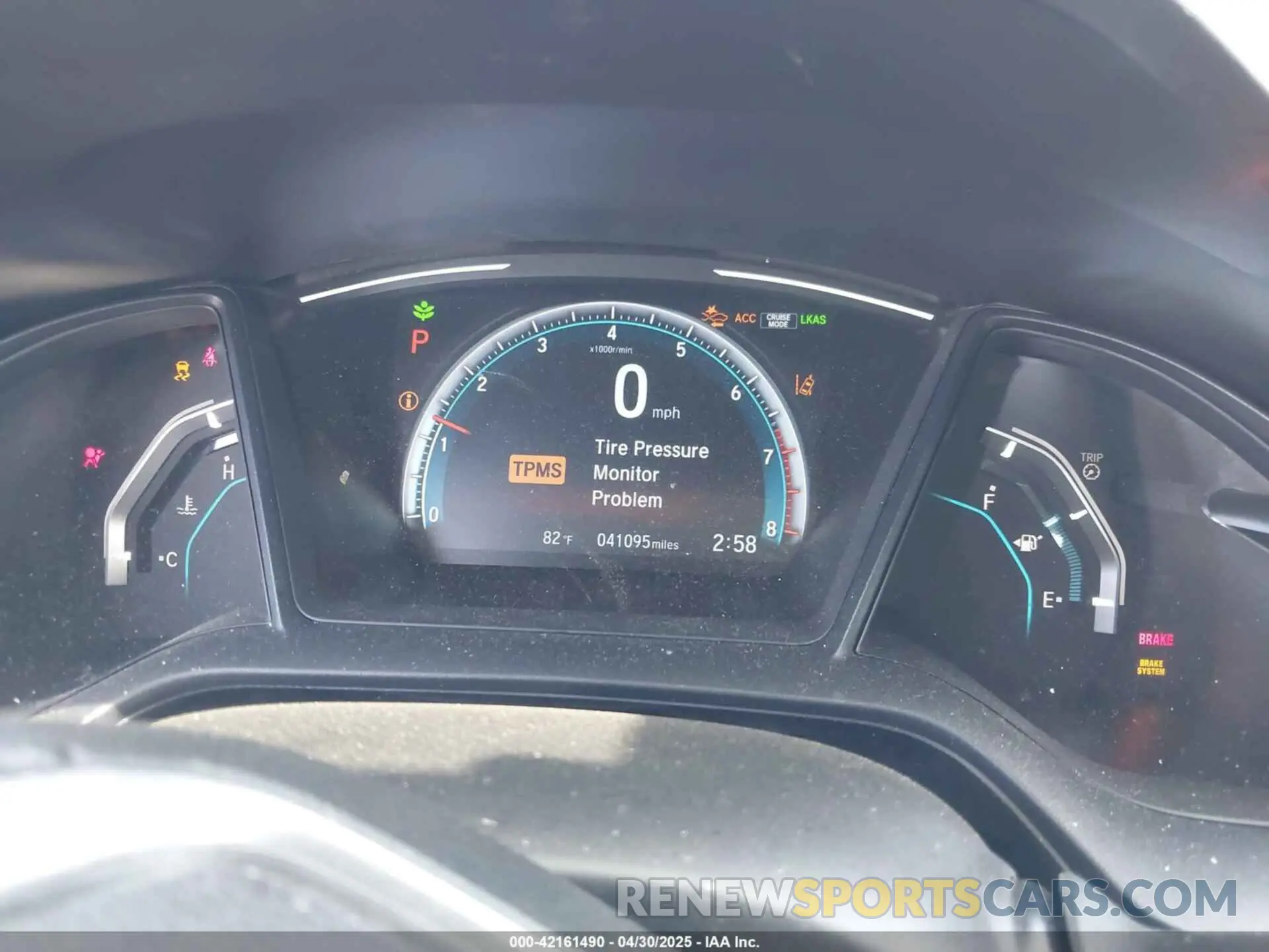 7 Photograph of a damaged car 2HGFC2F62KH589741 HONDA CIVIC 2019
