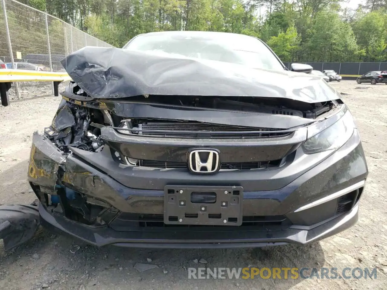 5 Photograph of a damaged car 2HGFC2F62KH598780 HONDA CIVIC 2019