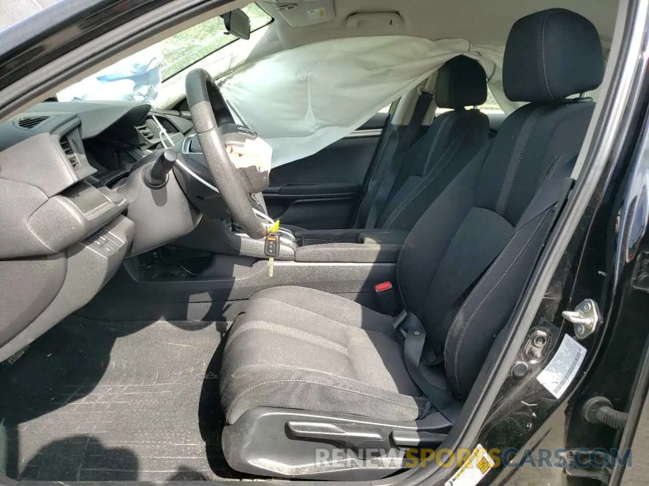 7 Photograph of a damaged car 2HGFC2F62KH598780 HONDA CIVIC 2019