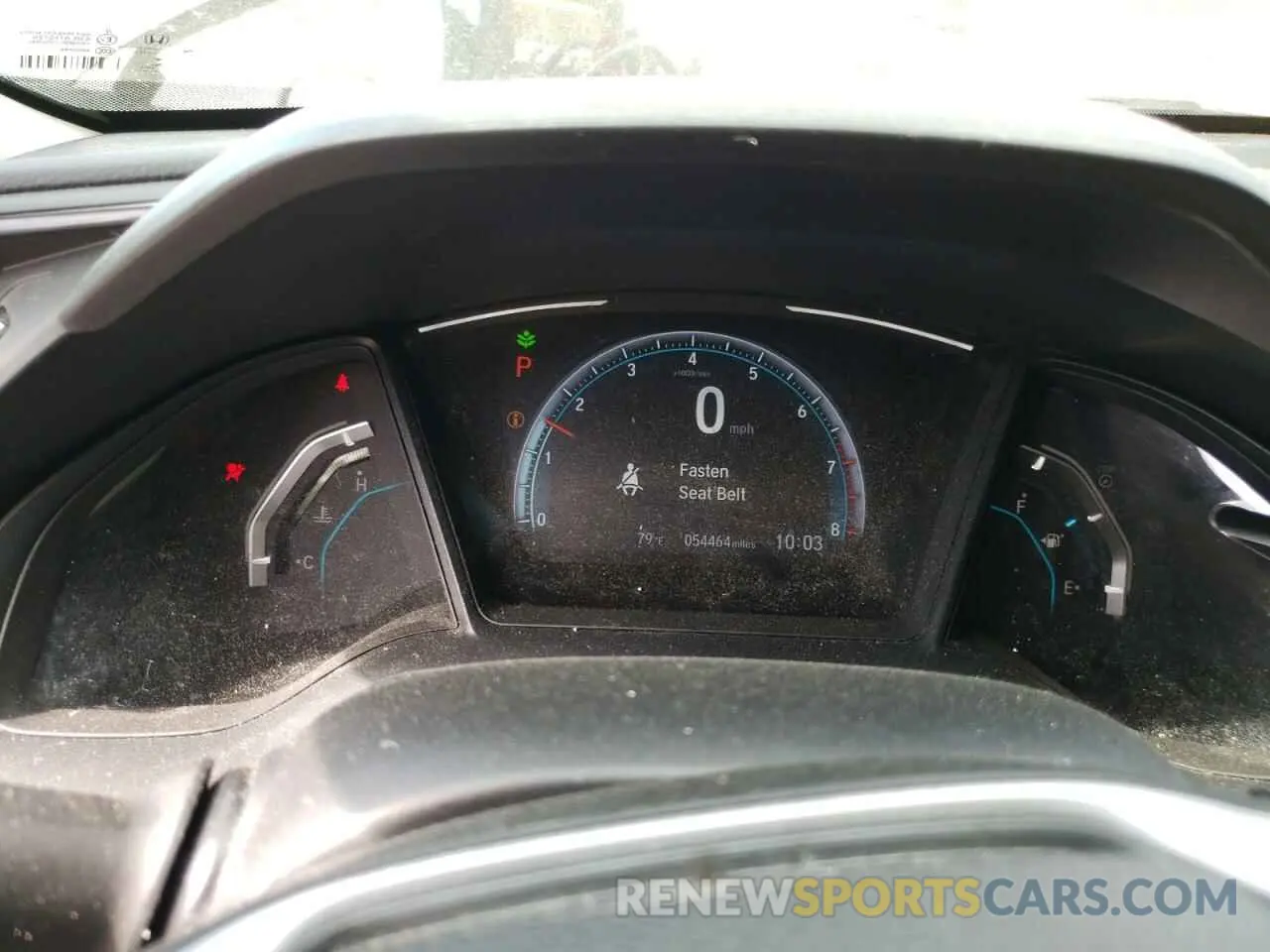 9 Photograph of a damaged car 2HGFC2F62KH598780 HONDA CIVIC 2019