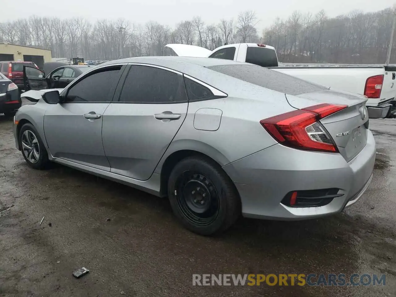 2 Photograph of a damaged car 2HGFC2F62KH601905 HONDA CIVIC 2019