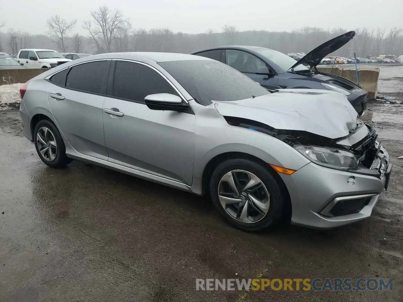 4 Photograph of a damaged car 2HGFC2F62KH601905 HONDA CIVIC 2019