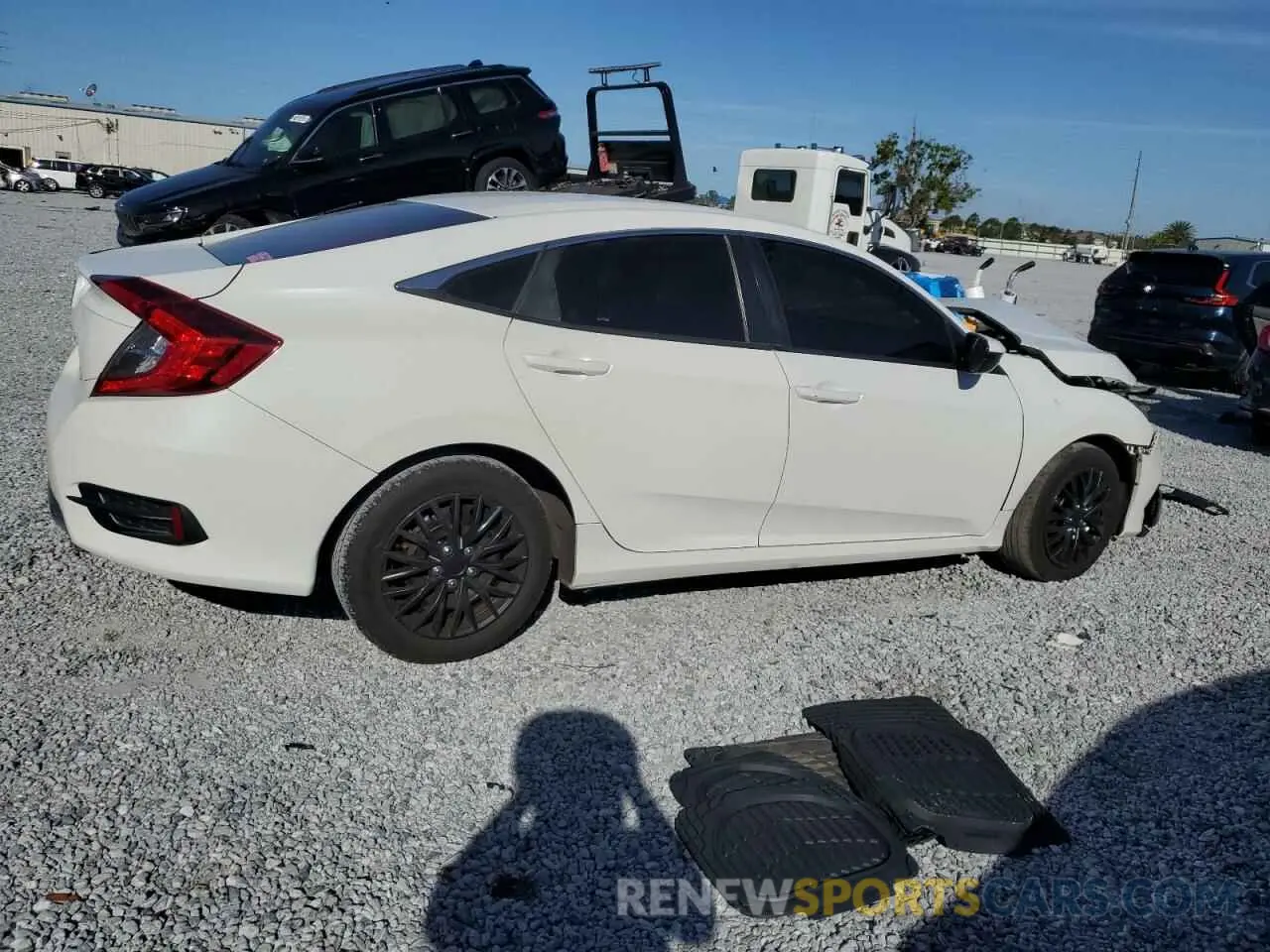 3 Photograph of a damaged car 2HGFC2F62KH603136 HONDA CIVIC 2019