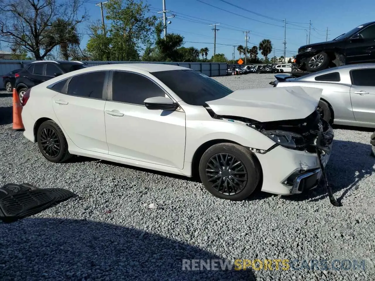 4 Photograph of a damaged car 2HGFC2F62KH603136 HONDA CIVIC 2019