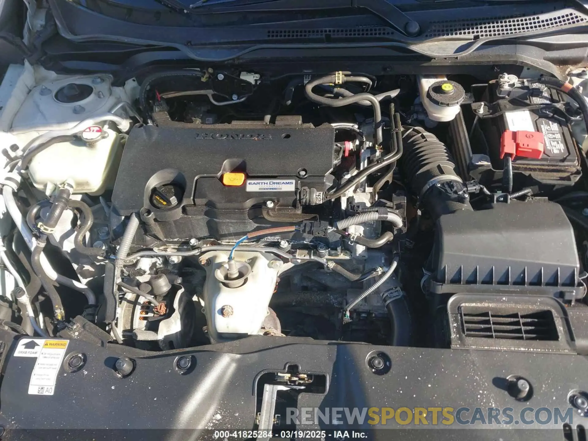 10 Photograph of a damaged car 2HGFC2F63KH504647 HONDA CIVIC 2019