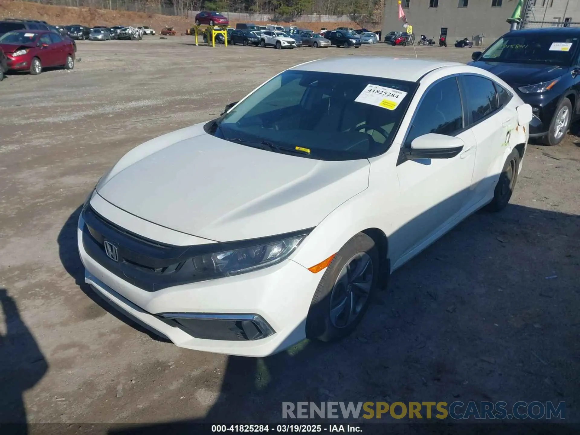 2 Photograph of a damaged car 2HGFC2F63KH504647 HONDA CIVIC 2019