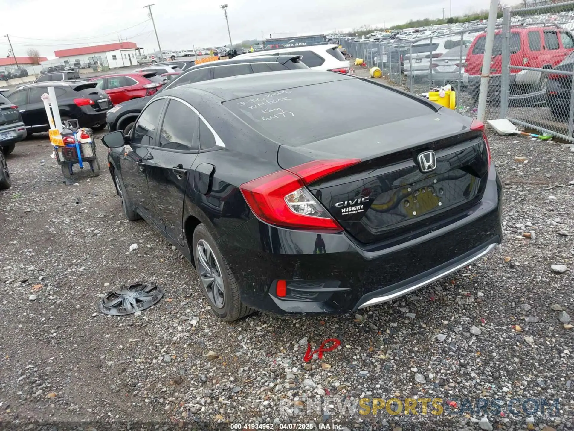 3 Photograph of a damaged car 2HGFC2F63KH506477 HONDA CIVIC 2019