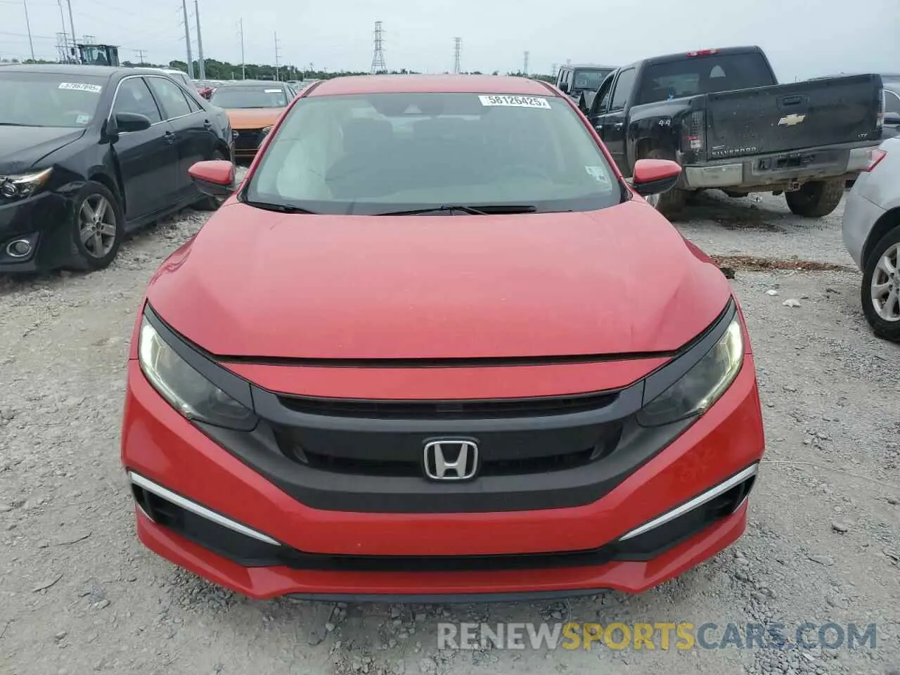 5 Photograph of a damaged car 2HGFC2F63KH513042 HONDA CIVIC 2019