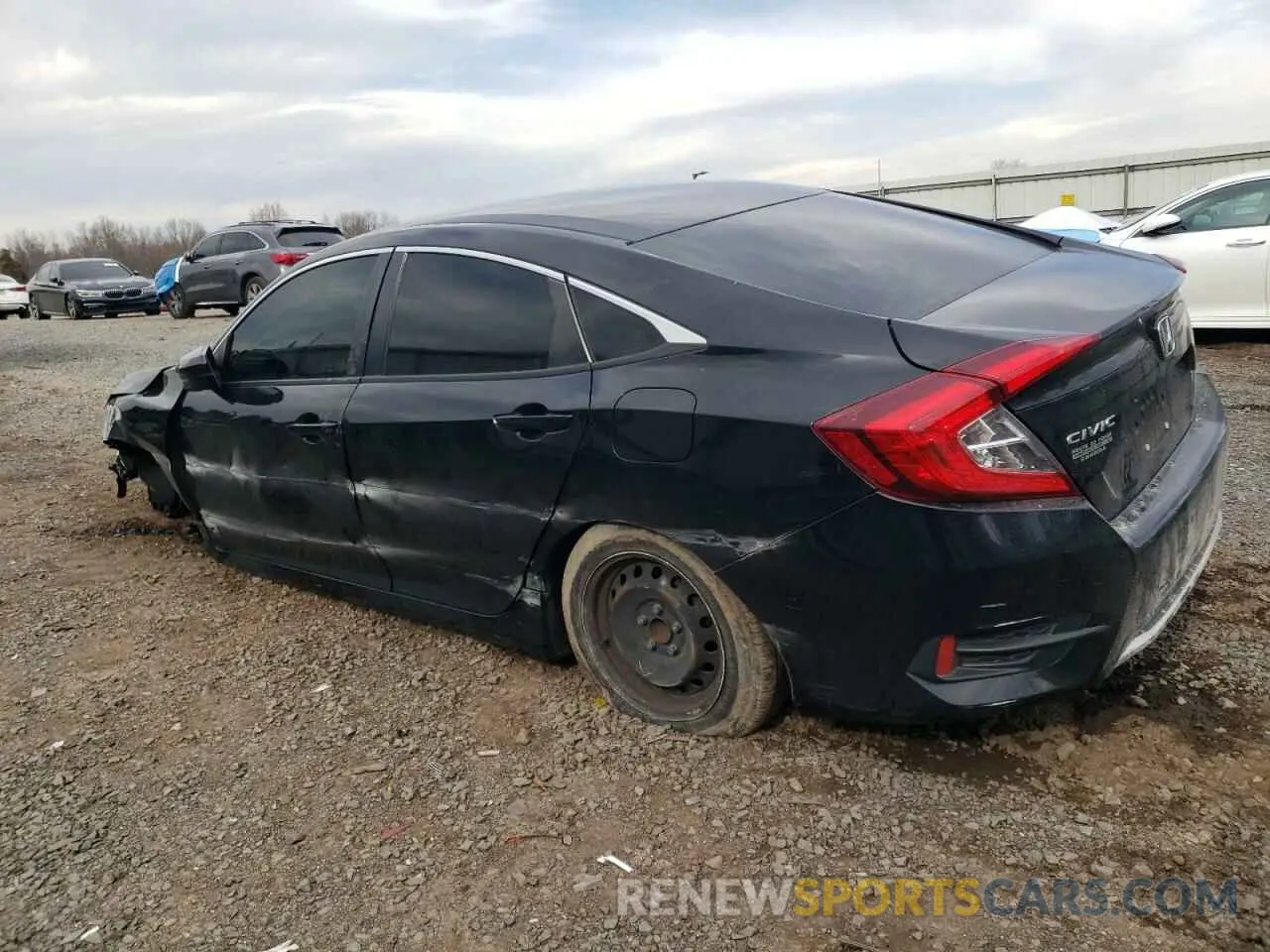 2 Photograph of a damaged car 2HGFC2F63KH513428 HONDA CIVIC 2019
