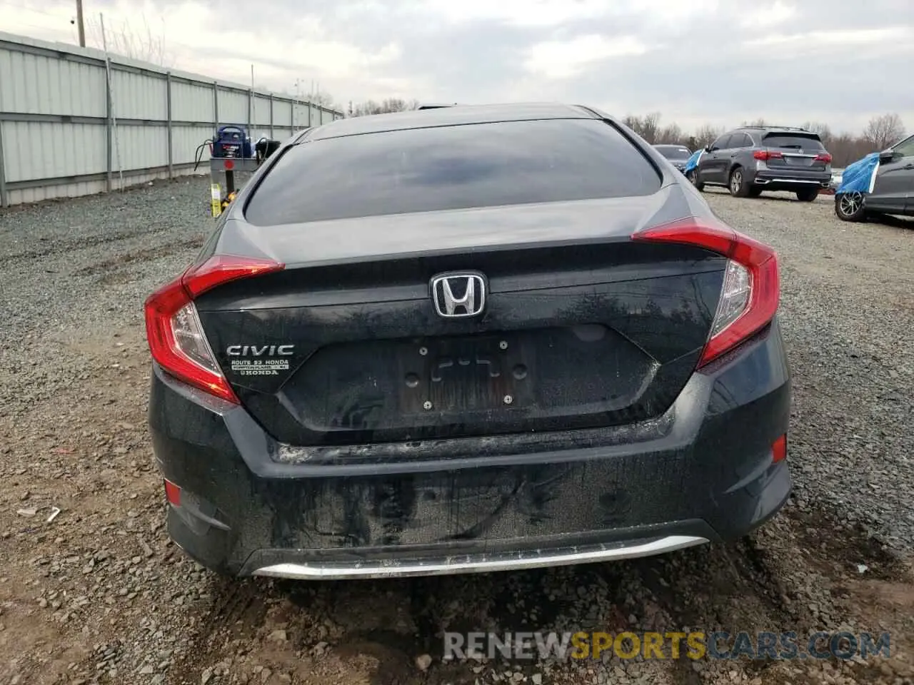 6 Photograph of a damaged car 2HGFC2F63KH513428 HONDA CIVIC 2019