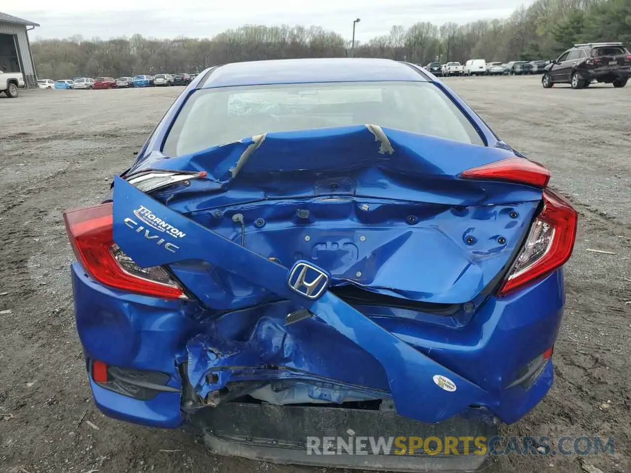 6 Photograph of a damaged car 2HGFC2F63KH549331 HONDA CIVIC 2019