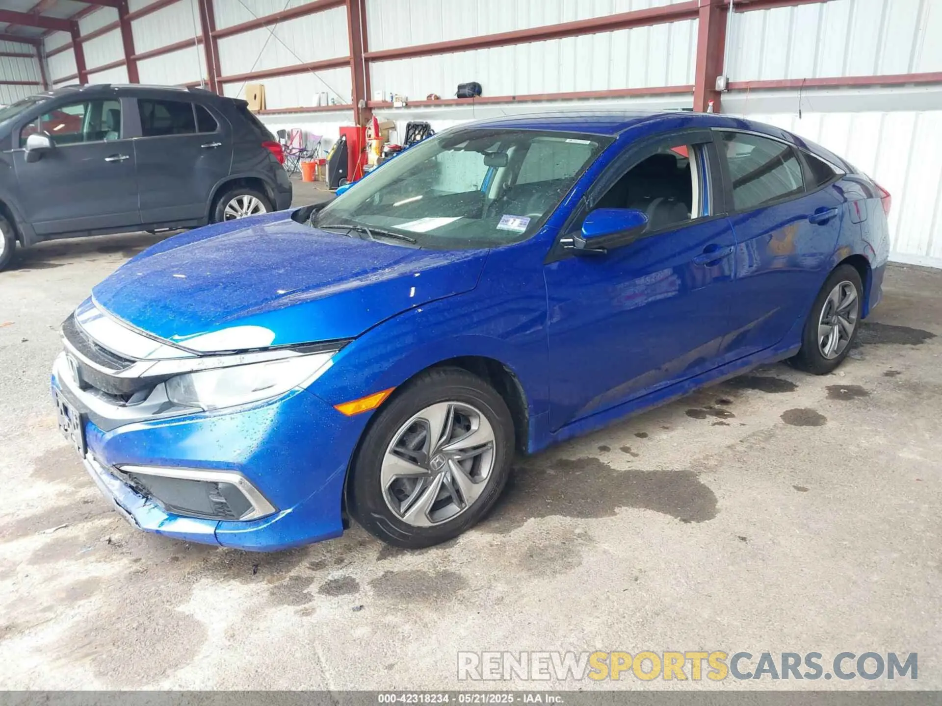 2 Photograph of a damaged car 2HGFC2F63KH561947 HONDA CIVIC 2019