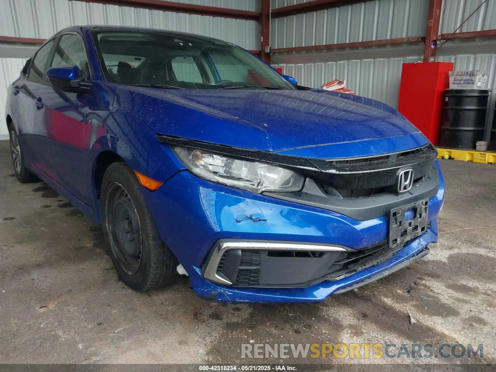 6 Photograph of a damaged car 2HGFC2F63KH561947 HONDA CIVIC 2019