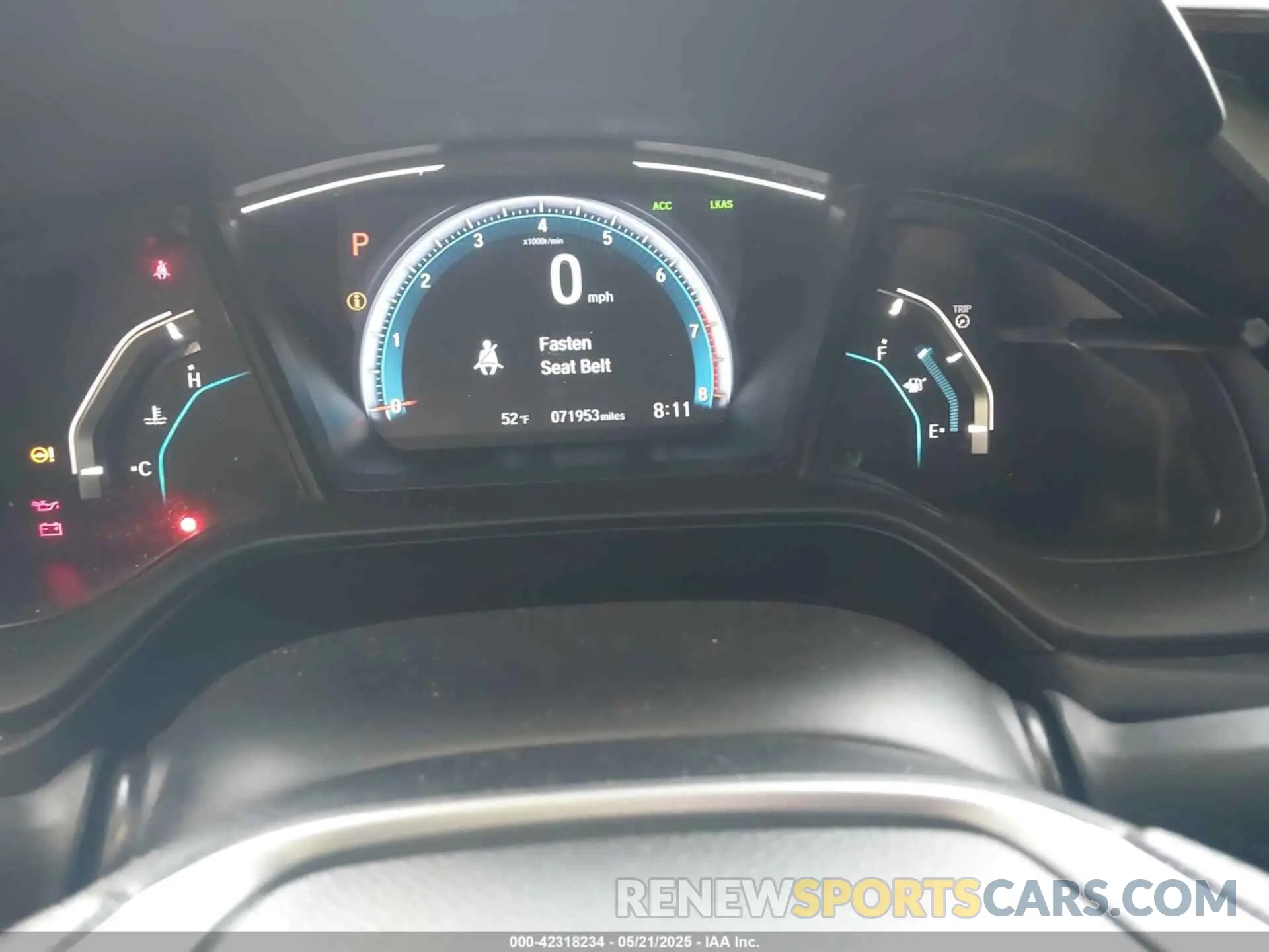 7 Photograph of a damaged car 2HGFC2F63KH561947 HONDA CIVIC 2019