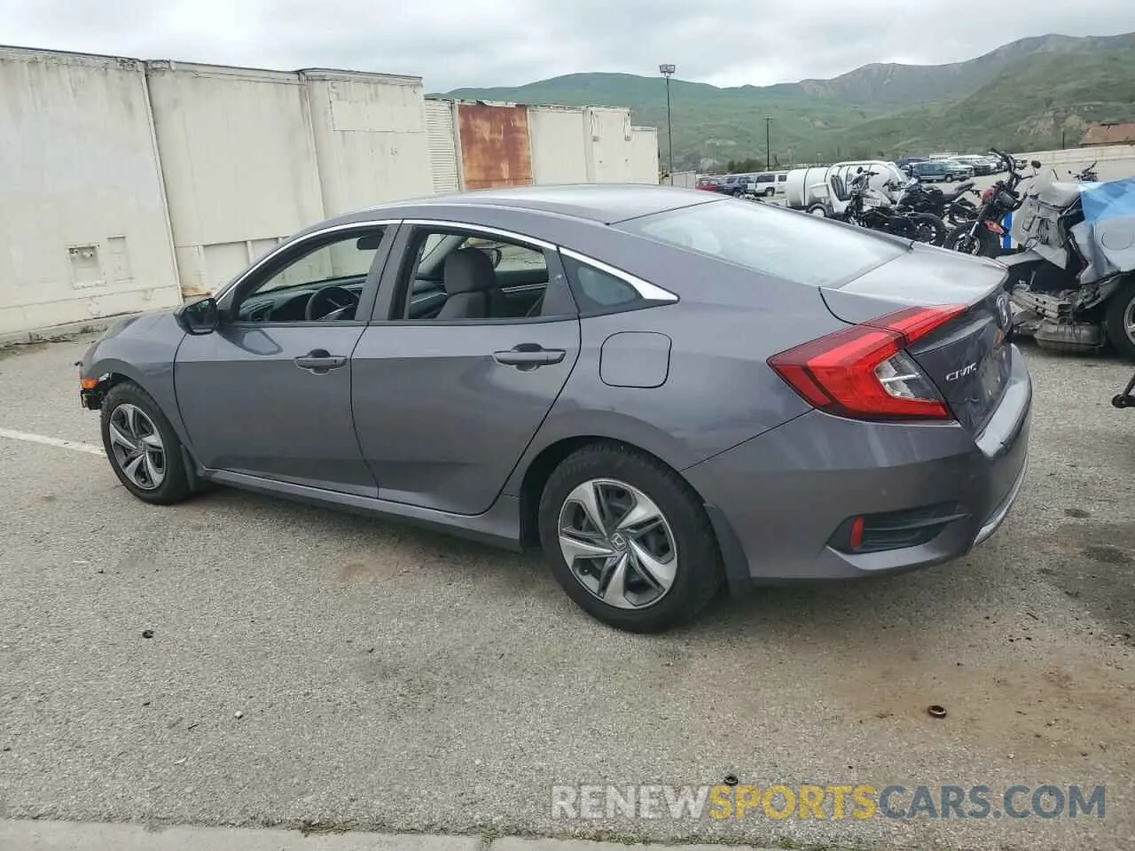 2 Photograph of a damaged car 2HGFC2F63KH568820 HONDA CIVIC 2019