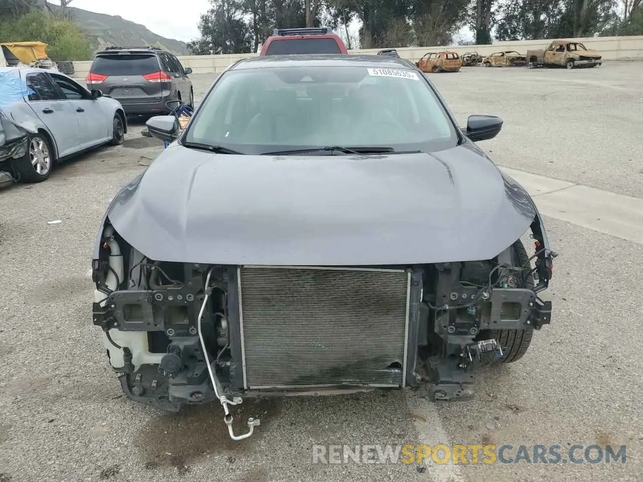 5 Photograph of a damaged car 2HGFC2F63KH568820 HONDA CIVIC 2019