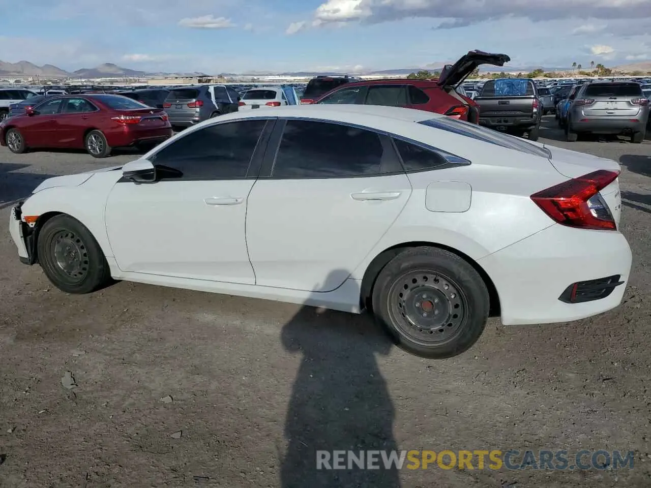 2 Photograph of a damaged car 2HGFC2F63KH568896 HONDA CIVIC 2019