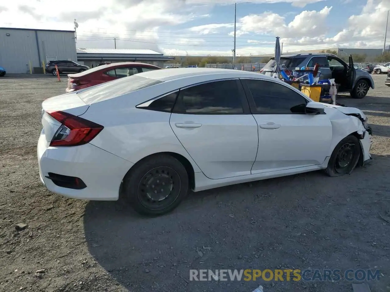 3 Photograph of a damaged car 2HGFC2F63KH568896 HONDA CIVIC 2019