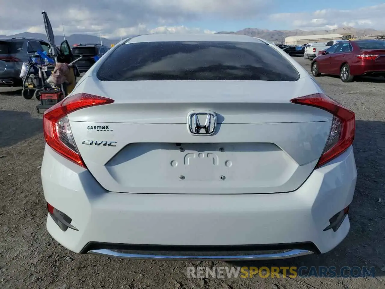 6 Photograph of a damaged car 2HGFC2F63KH568896 HONDA CIVIC 2019
