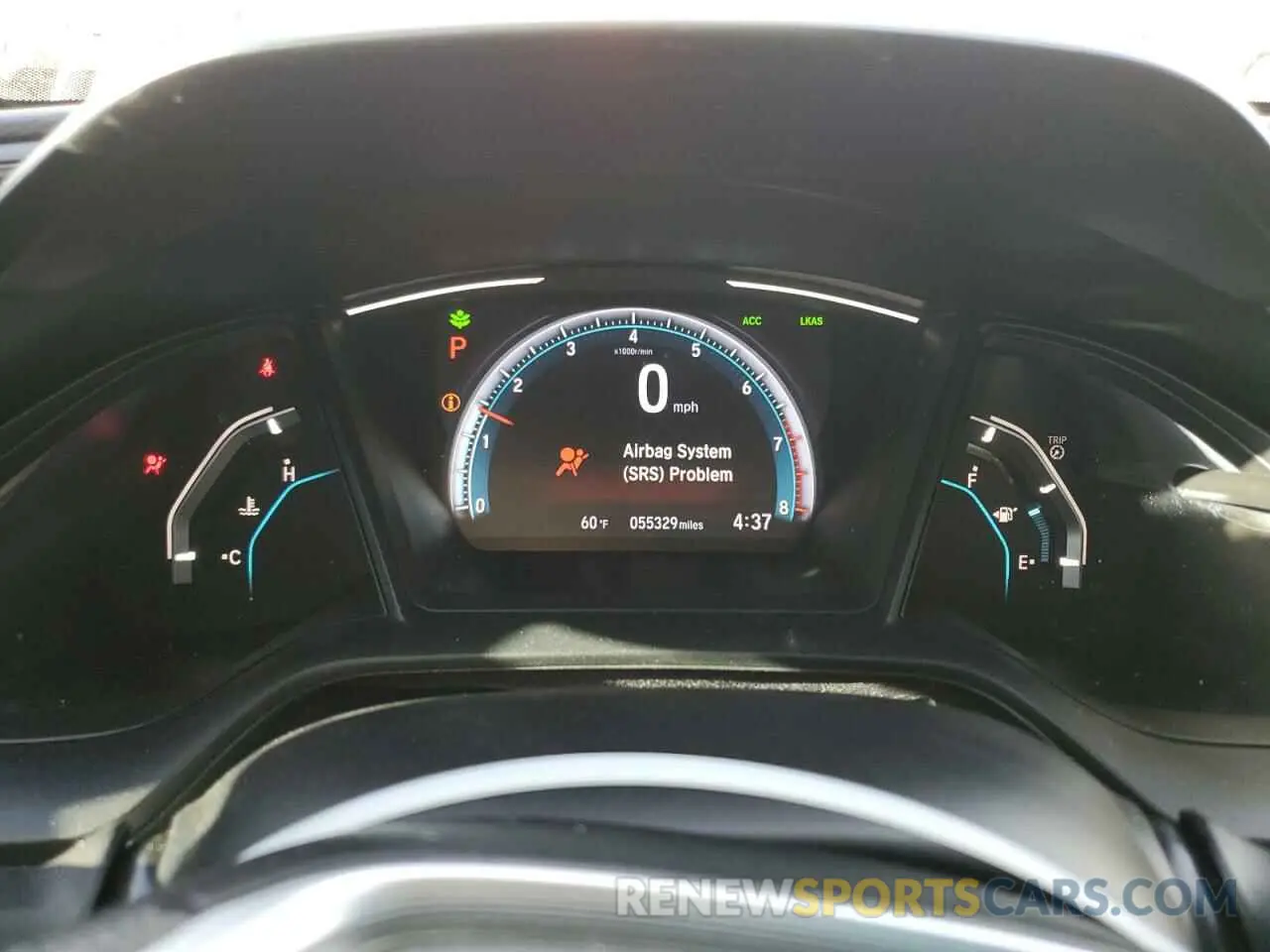 9 Photograph of a damaged car 2HGFC2F63KH568896 HONDA CIVIC 2019