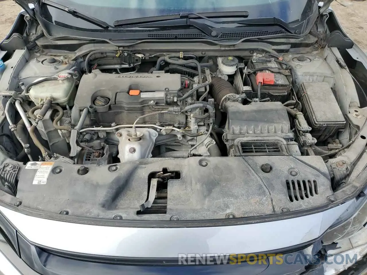 11 Photograph of a damaged car 2HGFC2F63KH572026 HONDA CIVIC 2019