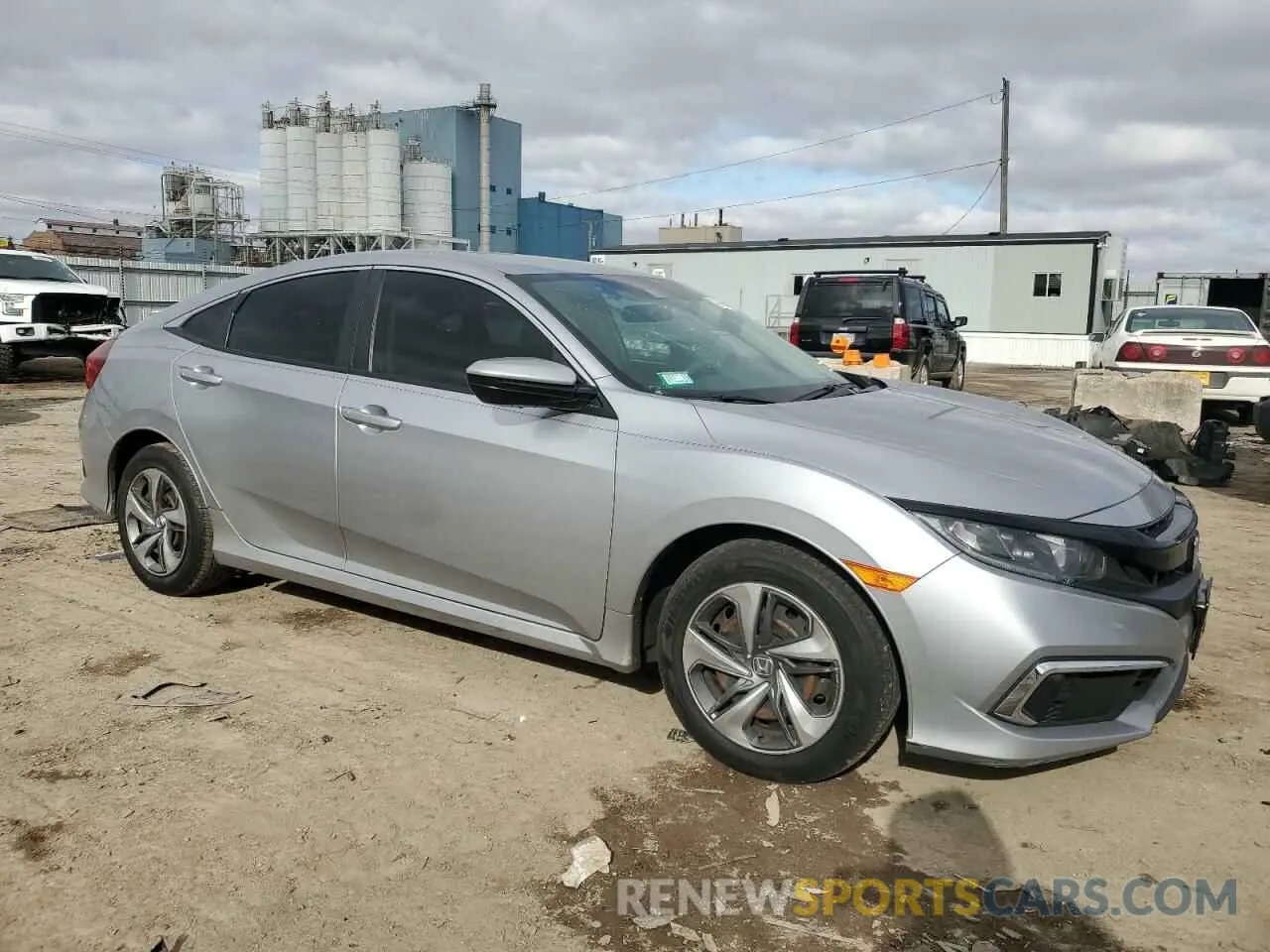 4 Photograph of a damaged car 2HGFC2F63KH572026 HONDA CIVIC 2019