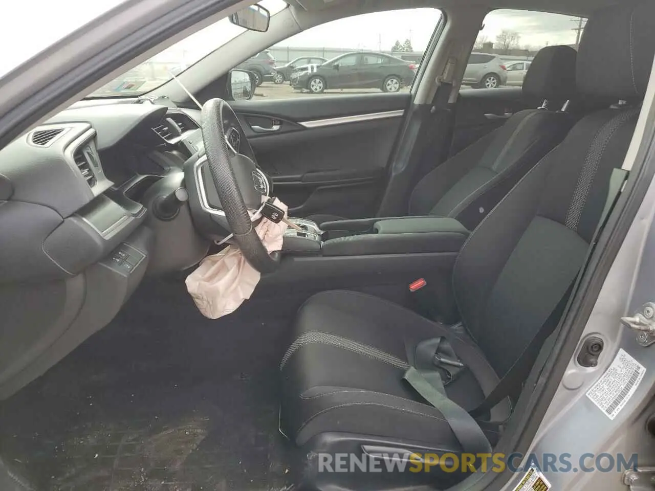 7 Photograph of a damaged car 2HGFC2F63KH572026 HONDA CIVIC 2019