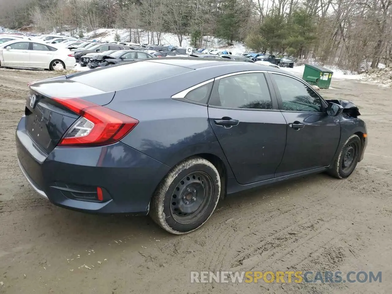 3 Photograph of a damaged car 2HGFC2F63KH574911 HONDA CIVIC 2019