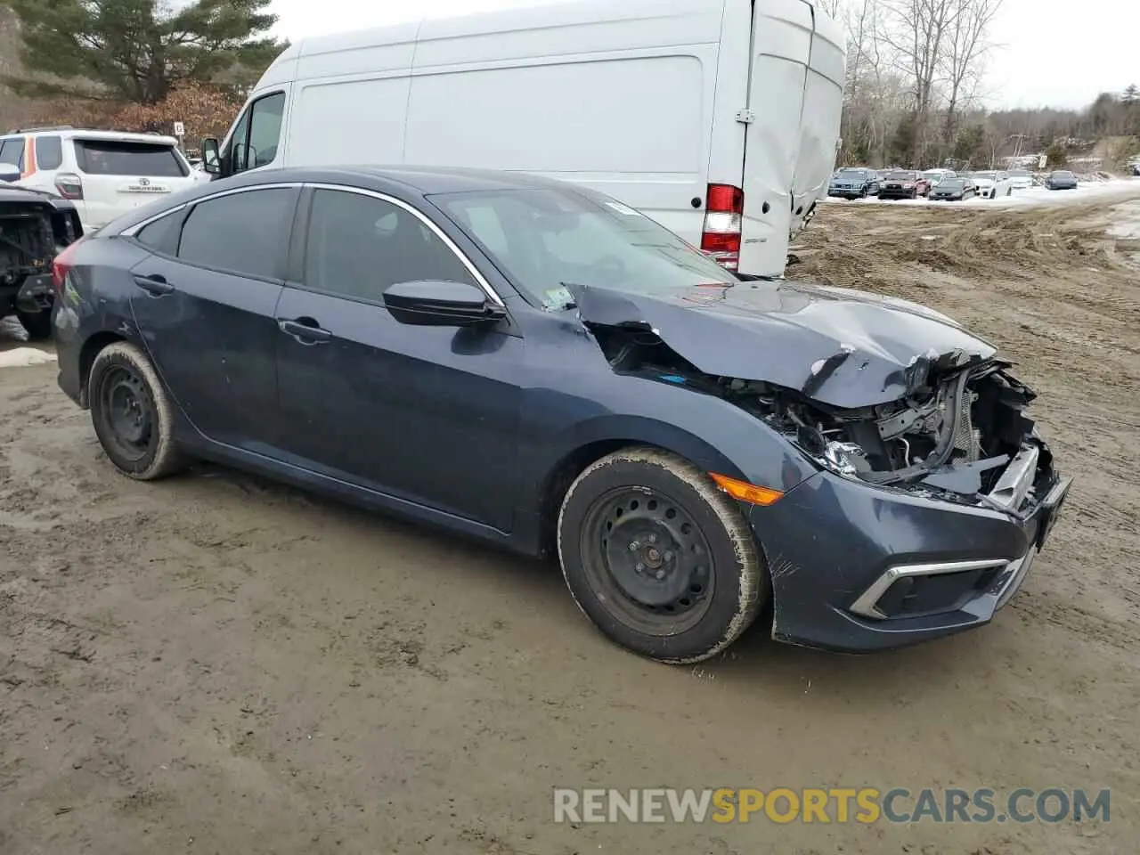 4 Photograph of a damaged car 2HGFC2F63KH574911 HONDA CIVIC 2019