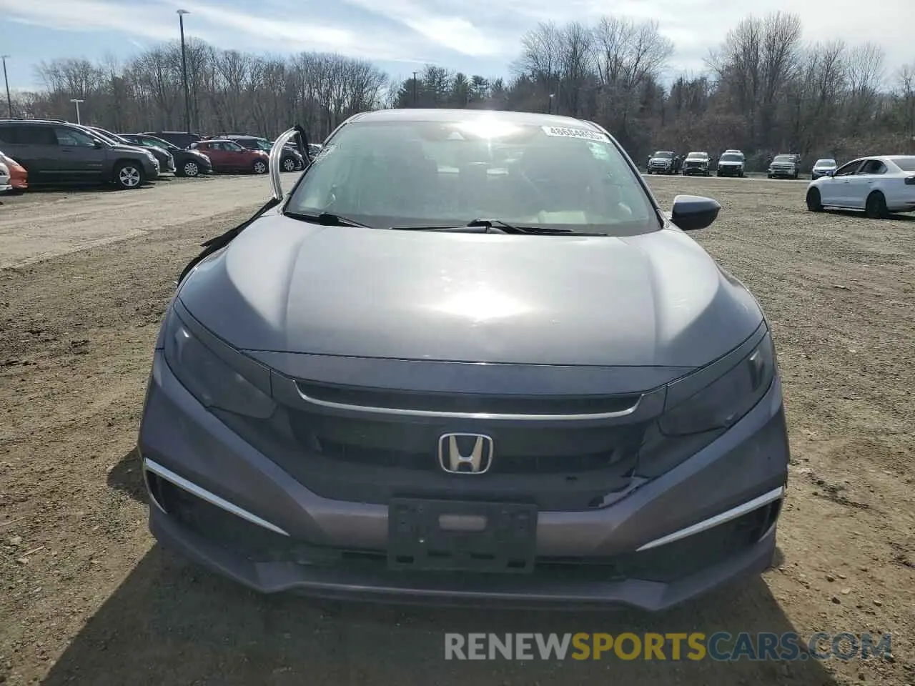 5 Photograph of a damaged car 2HGFC2F63KH575718 HONDA CIVIC 2019
