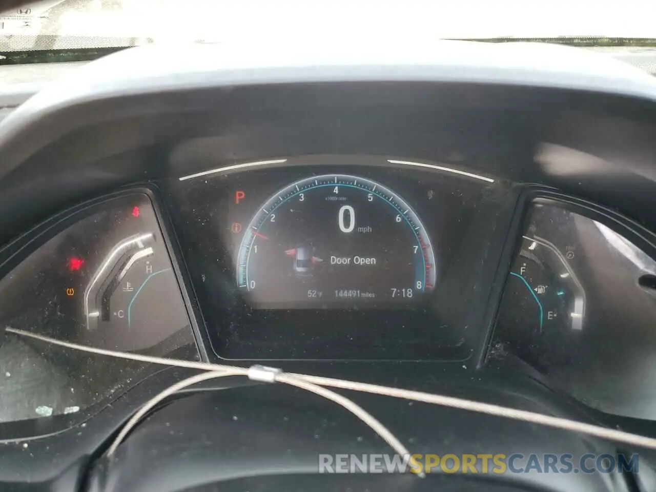 9 Photograph of a damaged car 2HGFC2F63KH575718 HONDA CIVIC 2019