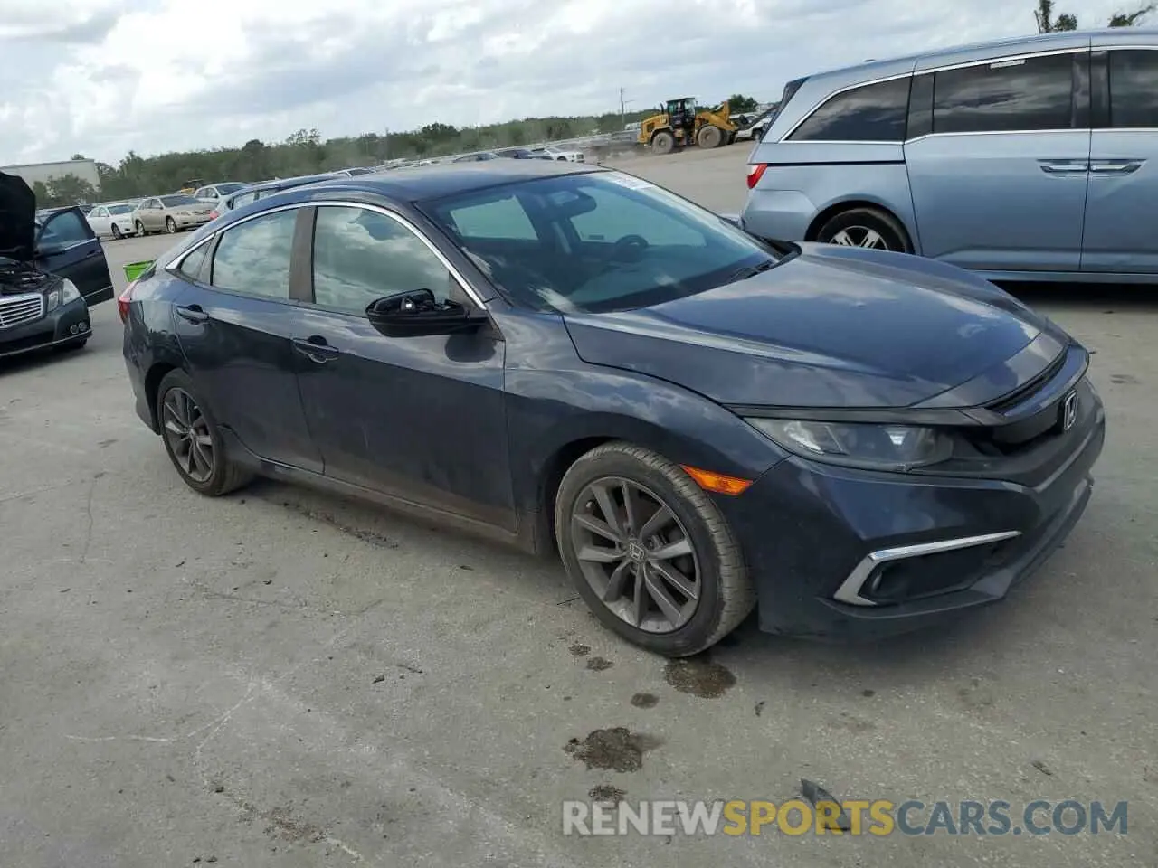 4 Photograph of a damaged car 2HGFC2F63KH586864 HONDA CIVIC 2019