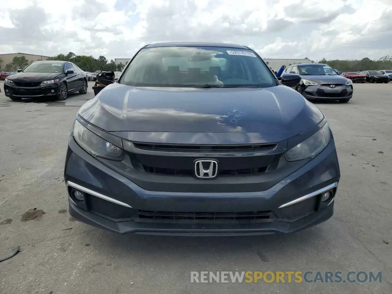 5 Photograph of a damaged car 2HGFC2F63KH586864 HONDA CIVIC 2019