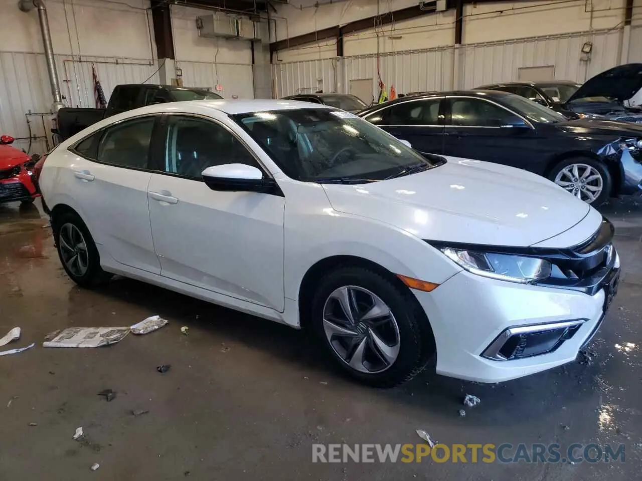 4 Photograph of a damaged car 2HGFC2F63KH600620 HONDA CIVIC 2019