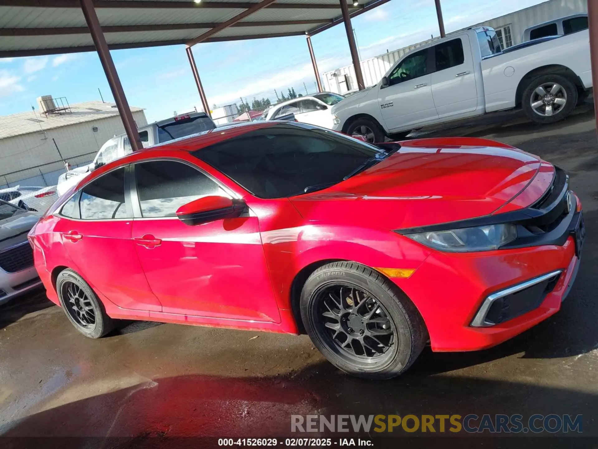 13 Photograph of a damaged car 2HGFC2F64KH501871 HONDA CIVIC 2019